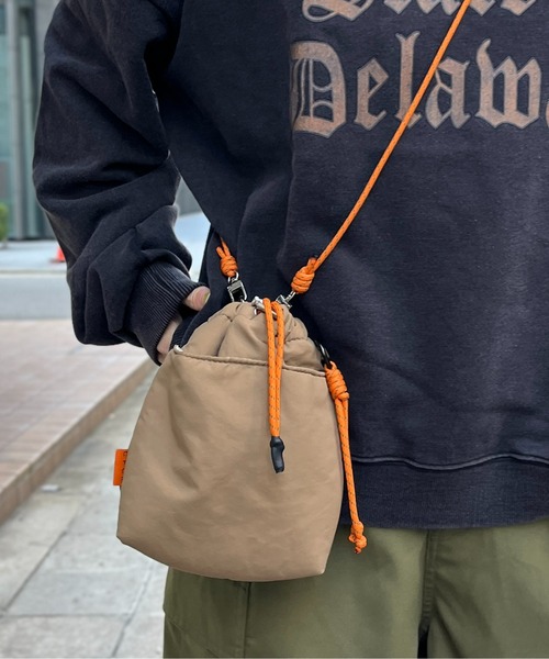 CPCM（シーピーシーエム）の「パラコードナイロンミニショルダー（ショルダーバッグ・メンズ・カーキ/ホワイト/ブラック/オリーブ/ネイビー/オレンジ/ベージュ・FREE）」の12枚目の写真