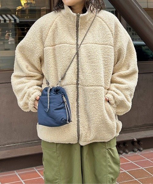 CPCM（シーピーシーエム）の「パラコードナイロンミニショルダー（ショルダーバッグ・メンズ・カーキ/ホワイト/ブラック/オリーブ/ネイビー/オレンジ/ベージュ・FREE）」の15枚目の写真