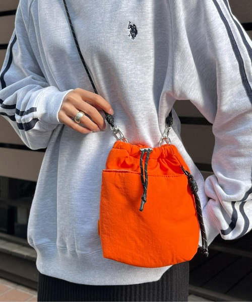 CPCM（シーピーシーエム）の「パラコードナイロンミニショルダー（ショルダーバッグ・メンズ・カーキ/ホワイト/ブラック/オリーブ/ネイビー/オレンジ/ベージュ・FREE）」の16枚目の写真