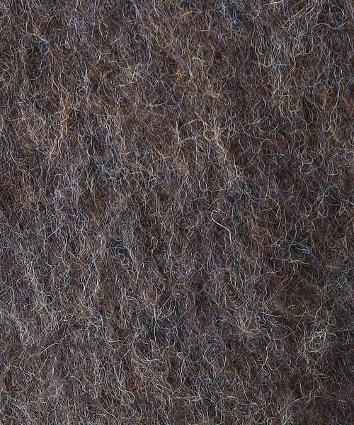 Cutie Blonde（キューティーブロンド）の「◆【レイヤードが楽しめる】ふわふわMIX Vネック ゆるニット（ニット/セーター・レディース・ダークブラウン/ブラウン系その他/ライトパープル/グリーン/ナチュラル・00）」の22枚目の写真