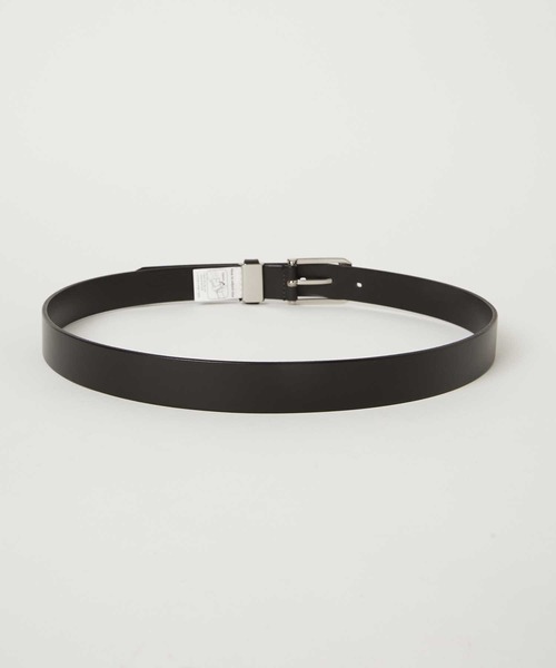 KATHARINE HAMNETT LONDON （キャサリンハムネットロンドン）の「KATHARINE HAMNETT LONDON/キャサリンハムネットロンドン 日本製 本革ベルト (0060123)（ベルト・メンズ・ダークブラウン/ブラック・FREE）」の8枚目の写真