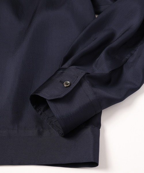 CULLNI（クルニ）の「24-SS-022 / Silky Twill Mini Tailored Zip