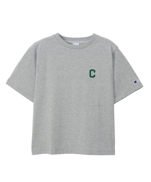 Champion(チャンピオン)の「【Champion/チャンピオン】レディース ショートスリーブTシャツ(Tシャツ/カットソー・レディース・ブルー系その他/ネイビー/グレー/ダークグリーン/ホワイト/ベージュ系その他4・MEDIUM/LARGE)」の3枚目の写真