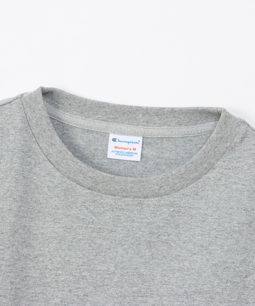 Champion(チャンピオン)の「【Champion/チャンピオン】レディース ショートスリーブTシャツ(Tシャツ/カットソー・レディース・ブルー系その他/ネイビー/グレー/ダークグリーン/ホワイト/ベージュ系その他4・MEDIUM/LARGE)」の12枚目の写真