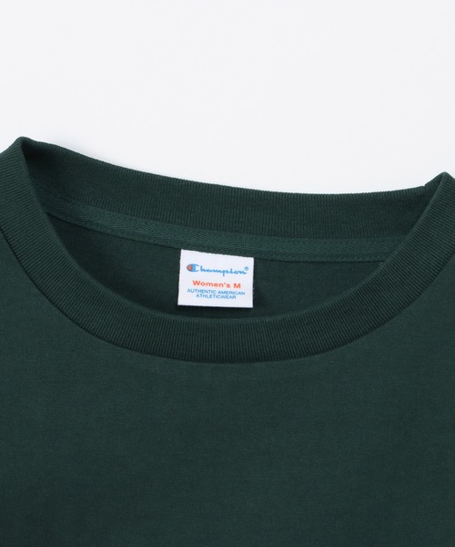 Champion(チャンピオン)の「【Champion/チャンピオン】レディース ショートスリーブTシャツ(Tシャツ/カットソー・レディース・ブルー系その他/ネイビー/グレー/ダークグリーン/ホワイト/ベージュ系その他4・MEDIUM/LARGE)」の18枚目の写真