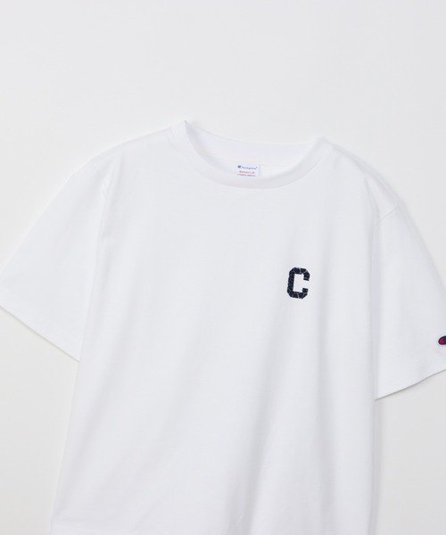 Champion(チャンピオン)の「【Champion/チャンピオン】レディース ショートスリーブTシャツ(Tシャツ/カットソー・レディース・ブルー系その他/ネイビー/グレー/ダークグリーン/ホワイト/ベージュ系その他4・MEDIUM/LARGE)」の8枚目の写真
