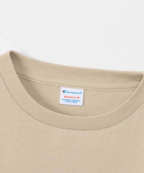 Champion(チャンピオン)の「【Champion/チャンピオン】レディース ショートスリーブTシャツ(Tシャツ/カットソー・レディース・ブルー系その他/ネイビー/グレー/ダークグリーン/ホワイト/ベージュ系その他4・MEDIUM/LARGE)」の15枚目の写真