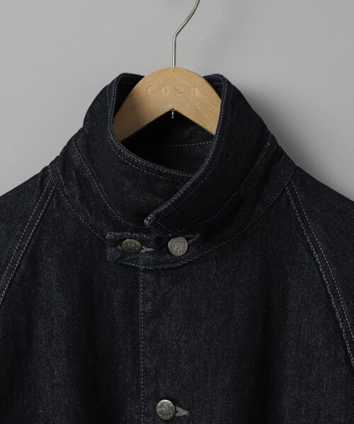 SMITH'S(スミス)の「SMITH'S(スミス)別注デニムカバーオールジャケット(カバーオール・メンズ・オフホワイト/ネイビー・S/M/L/XL)」の20枚目の写真