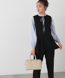 N.(N. Natural Beauty Basic) | ◆ペプラムジレセットアップ(セットアップ)