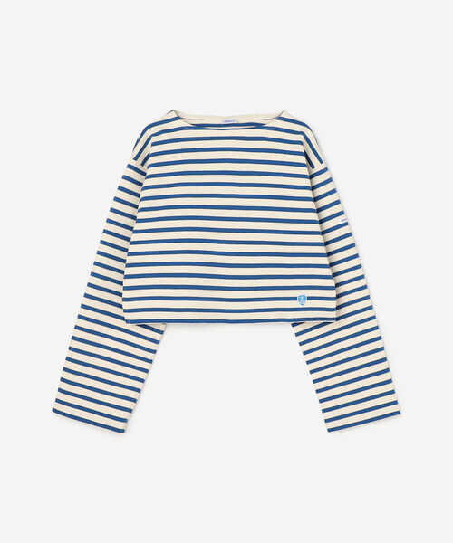 ORCIVAL(オーシバル)の「ORCIVAL | コットンロード クロップドボートネックTシャツ WOMEN(Tシャツ/カットソー・レディース・ホワイト系その他5/ブラック系その他2/レッド系その他/ブラック系その他/ブルー系その他・1)」の11枚目の写真