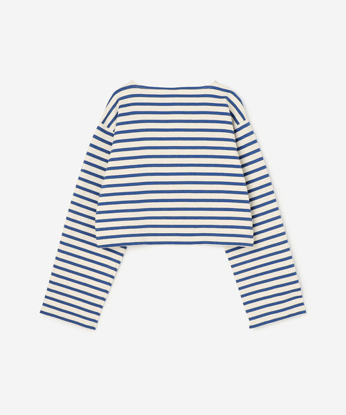 ORCIVAL(オーシバル)の「ORCIVAL | コットンロード クロップドボートネックTシャツ WOMEN(Tシャツ/カットソー・レディース・ホワイト系その他5/ブラック系その他2/レッド系その他/ブラック系その他/ブルー系その他・1)」の12枚目の写真