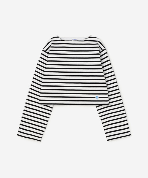 ORCIVAL(オーシバル)の「ORCIVAL | コットンロード クロップドボートネックTシャツ WOMEN(Tシャツ/カットソー・レディース・ホワイト系その他5/ブラック系その他2/レッド系その他/ブラック系その他/ブルー系その他・1)」の16枚目の写真