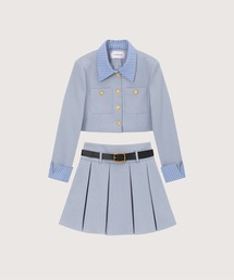 プレッピーエレガントスカートセットアップ Preppy Elegant Skirt Set