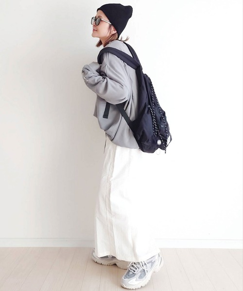 CORNERS(コーナーズ)の「【CORNERS by yui】ベルト付きベイカーナロースカート(スカート・レディース・カーキ/ブラック/オフホワイト/ピンク・M/L)」の12枚目の写真