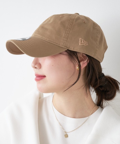 NEW ERA（ニューエラ）の「【NEW ERA×MICA&DEAL】コラボレーションCAP（キャップ・レディース・アイボリー/グレイッシュベージュ/ブルー/ベージュ/ネイビー・FREE）」の3枚目の写真