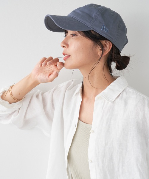 NEW ERA（ニューエラ）の「【NEW ERA×MICA&DEAL】コラボレーションCAP（キャップ・レディース・アイボリー/グレイッシュベージュ/ブルー/ベージュ/ネイビー・FREE）」の14枚目の写真