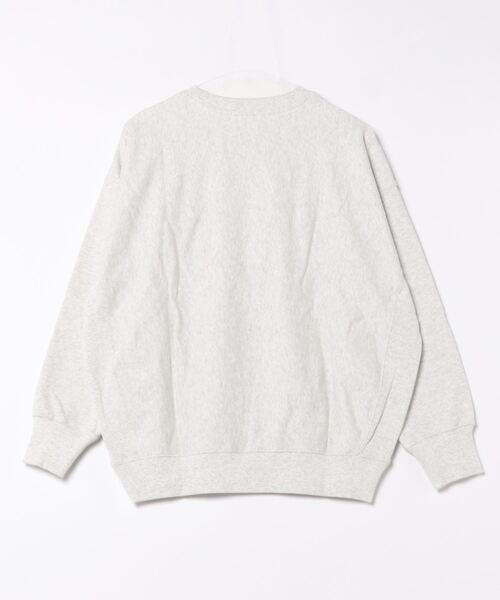 GALLARDAGALANTE（ガリャルダガランテ）の「ロゴ刺繍スウェット（スウェット・レディース・グレー/ホワイト・FREE）」の3枚目の写真