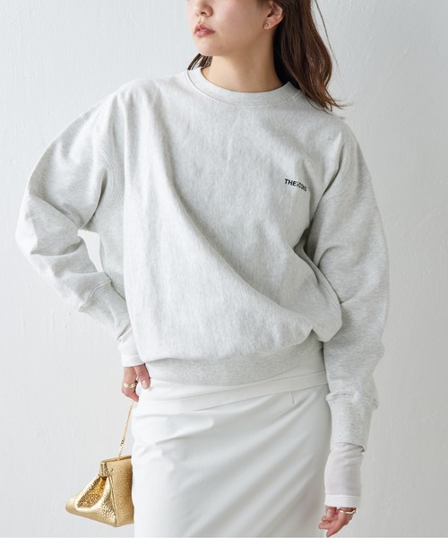 GALLARDAGALANTE（ガリャルダガランテ）の「ロゴ刺繍スウェット（スウェット・レディース・グレー/ホワイト・FREE）」の14枚目の写真