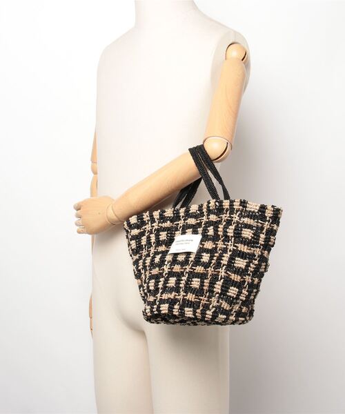 バッグ ABACA KNITTING SMALL TOTE BAG 82003314_b_04_500.jpg