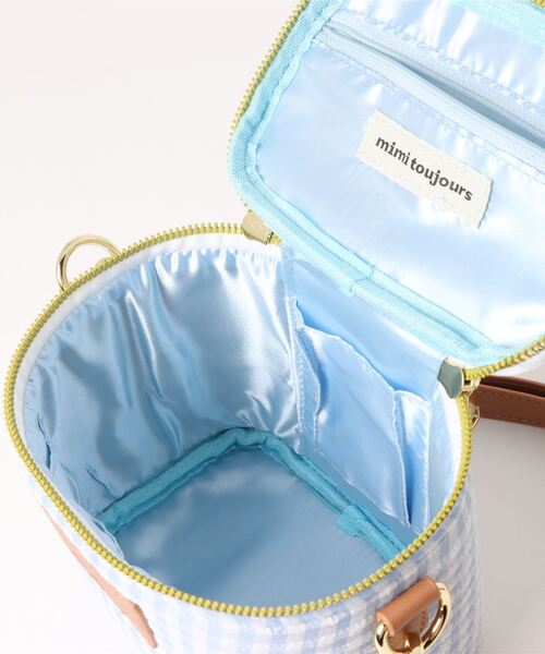 mimi toujours（ミミトゥジュール）の「2way マルチ バニティ ショルダー バッグ mimi toujours×wei3h（ショルダーバッグ・レディース・ベージュ系/ブルー系その他・フリー）」の21枚目の写真