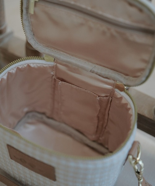 mimi toujours（ミミトゥジュール）の「2way マルチ バニティ ショルダー バッグ mimi toujours×wei3h（ショルダーバッグ・レディース・ベージュ系/ブルー系その他・フリー）」の10枚目の写真