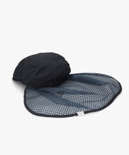OVERRIDE(オーバーライド)の「OVERRIDE REN MESH SUNSHADE HUNTING / オーバーライド(ハンチング/ベレー帽・メンズ・ブラック/ベージュ/グリーン・59cm)」の10枚目の写真