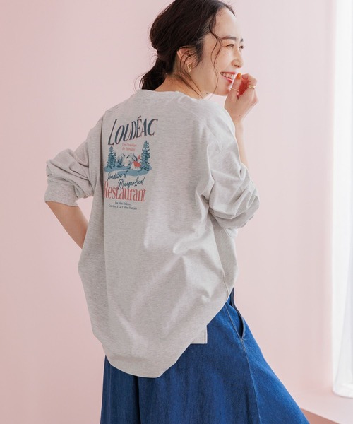 studio CLIP(スタディオクリップ)の「グラフィックTシャツ(Tシャツ/カットソー・レディース・その他2/その他3/その他1・FREE)」の6枚目の写真