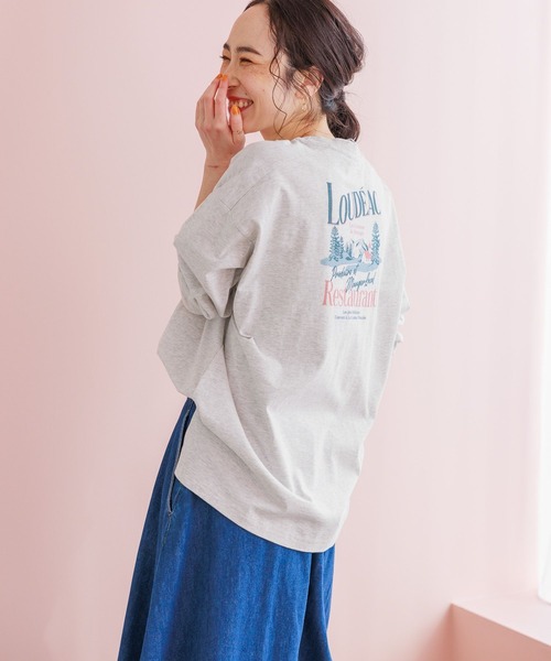 studio CLIP(スタディオクリップ)の「グラフィックTシャツ(Tシャツ/カットソー・レディース・その他2/その他3/その他1・FREE)」の9枚目の写真