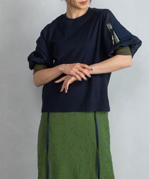 MA-1スリーブトップス