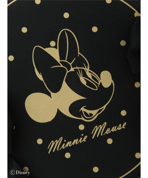 Maison de FLEUR（メゾンドフルール）の「Minnie　Mouse/コインケース（コインケース・レディース・ブラック/ライトピンク・FREE）」の4枚目の写真