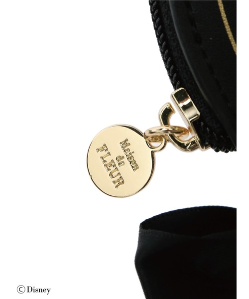 Maison de FLEUR（メゾンドフルール）の「Minnie　Mouse/コインケース（コインケース・レディース・ブラック/ライトピンク・FREE）」の6枚目の写真