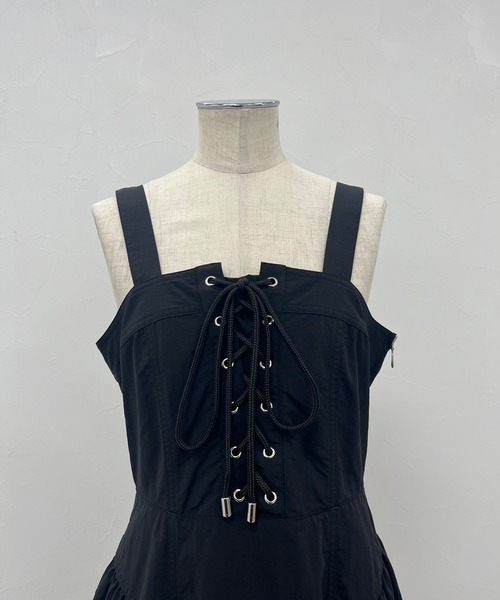 PAGEBOY(ページボーイ)の「レースUPワークワンピース(ワンピース・レディース・オフホワイト/カーキ/ブラック・FREE)」の22枚目の写真