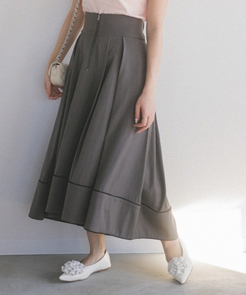 ECREL(エクレール)の「ローズモチーフレザーパンプス(パンプス・レディース・ホワイト/ブラック・S/M/L)」の14枚目の写真