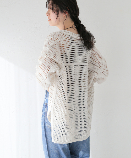 新品タグ付き JOURNAL STANDARD ペーパーヤーン MESH シャツ 新品タグ付き JOURNAL STANDARD ペーパーヤーン MESH シャツ