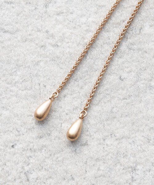 SHOO・LA・RUE（シューラルー）の「◆メタルループネックレス（ネックレス・レディース・シルバー/ゴールド・00）」の6枚目の写真