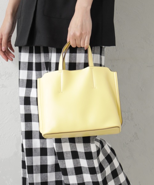 FOUND GOOD（ファウンドグッド）の「ゴウヒ2WAYバッグ（ハンドバッグ・レディース・ブラック/ベージュ/アイボリー/イエロー系5/ブラウン系1/グリーン系2・FREE）」の18枚目の写真