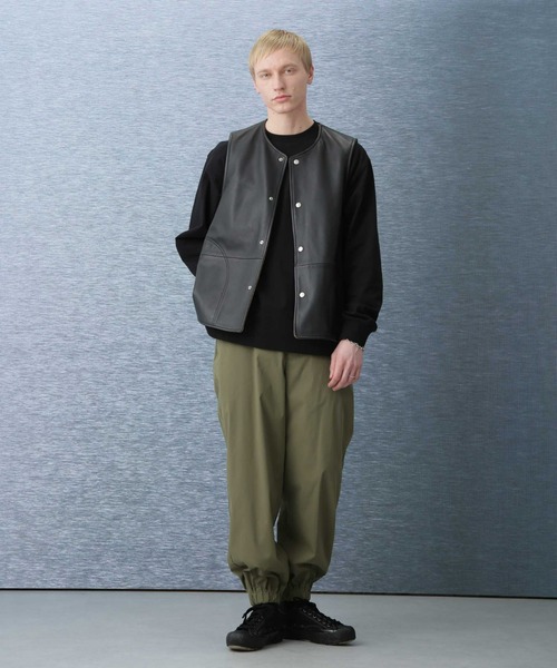 LUCAS-005/多機能タイプライターワイドジョガーパンツ（その他パンツ）｜Apo(s)ture（アポスチャー）