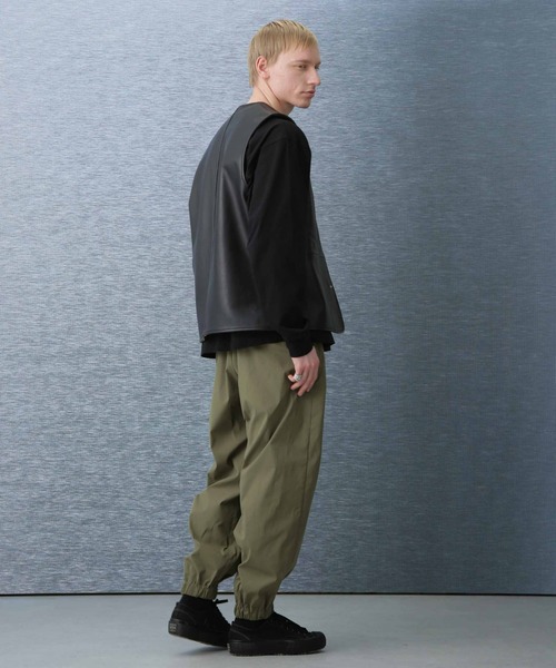 LUCAS-005/多機能タイプライターワイドジョガーパンツ（その他パンツ）｜Apo(s)ture（アポスチャー）