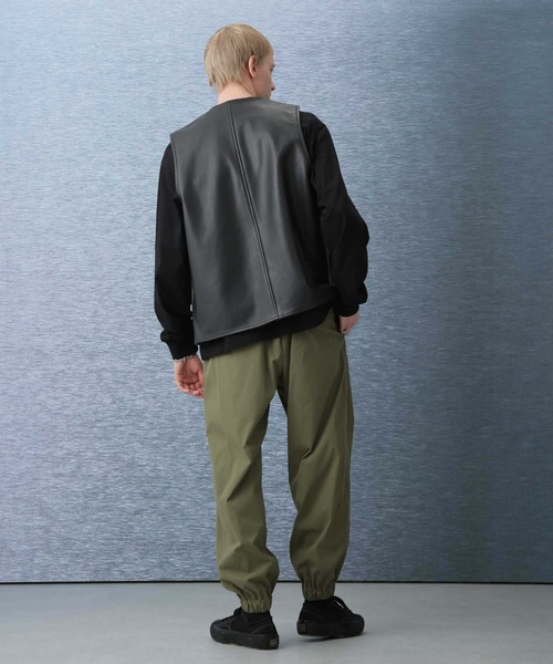 LUCAS-005/多機能タイプライターワイドジョガーパンツ（その他パンツ）｜Apo(s)ture（アポスチャー）