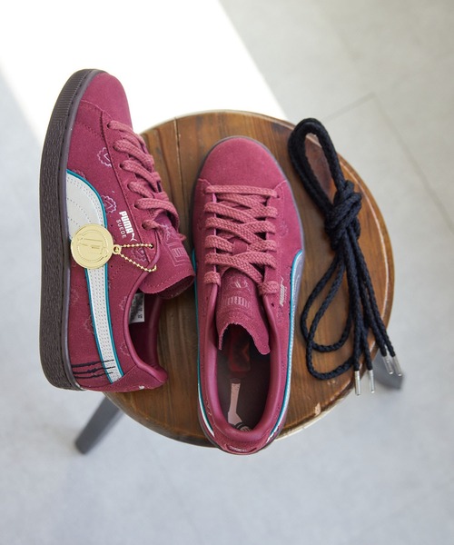 ear PAPILLONNER(イアパピヨネ)の「【PUMA×ONE PIECE】SUEDE 2 ONE PIECE スニーカー 赤髪のシャンクス(スニーカー・メンズ・レッド・24.5/25/25.5/26/26.5/27.5/28/24/27/23/23.5)」の9枚目の写真