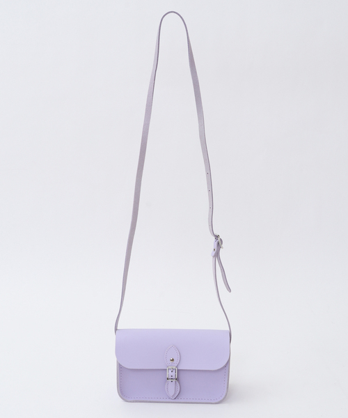 Liesse（リエス）の「【The Cambridge Satchel（ケンブリッジサッチェル）】The Mini One Buckle（ショルダーバッグ・レディース・サックスブルー/ラベンダー/レッド・FREE）」の3枚目の写真