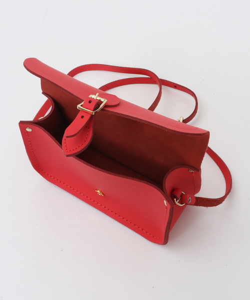 Liesse（リエス）の「【The Cambridge Satchel（ケンブリッジサッチェル）】The Mini One Buckle（ショルダーバッグ・レディース・サックスブルー/ラベンダー/レッド・FREE）」の17枚目の写真