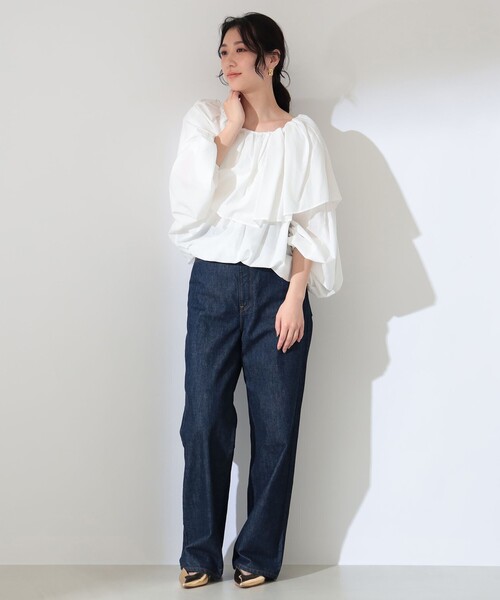 Demi-Luxe BEAMS ドルマン ボリューム プルオーバー 24年製 Demi-Luxe BEAMS（デミルクス ビームス）の「ドルマン