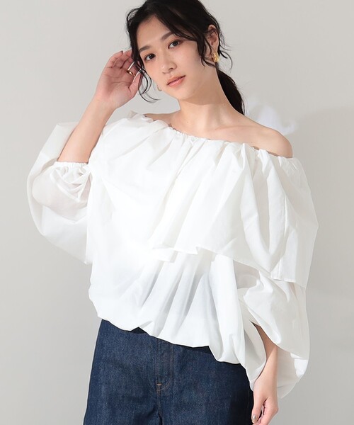 Demi-Luxe BEAMS ドルマン ボリューム プルオーバー 24年製 Demi-Luxe BEAMS（デミルクス ビームス）の「ドルマン