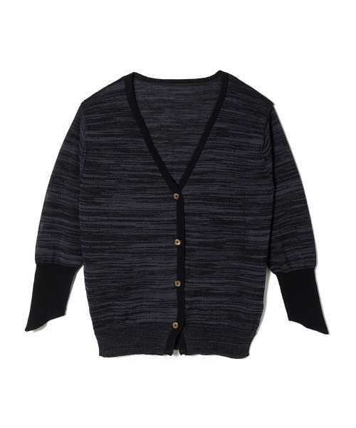 パーバーズ perverze レースカーディガン PERVERZE（パーバーズ）の「Sheer Ribbed Knit Cardigan