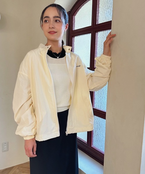aimoha(アイモハ)の「スタンドネックブルゾン(ブルゾン・レディース・ベージュ/ブラック・LARGE/MEDIUM/SMALL)」の18枚目の写真