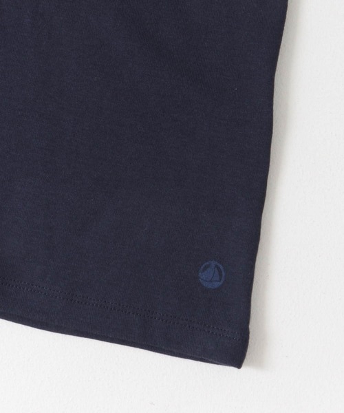 PETIT BATEAU(プチバトー)の「PETIT BATEAU MC COL ROND(Tシャツ/カットソー・レディース・ライトグレー/ホワイト/ネイビー・SMALL/X-SMALL/MEDIUM)」の9枚目の写真
