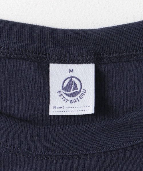 PETIT BATEAU(プチバトー)の「PETIT BATEAU MC COL ROND(Tシャツ/カットソー・レディース・ライトグレー/ホワイト/ネイビー・SMALL/X-SMALL/MEDIUM)」の12枚目の写真