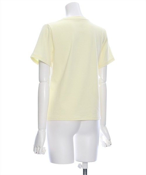 clear（クリア）の「猫プリント半袖Tシャツ≪2024SS≫（Tシャツ/カットソー・レディース・オフホワイト/ライトピンク/イエロー系その他・F）」の14枚目の写真
