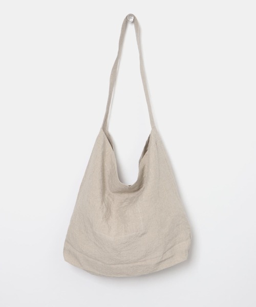 かぐれ(カグレ)の「リネンショルダーバッグ(ショルダーバッグ・レディース・ミント/レッド/ナチュラル/ブラック・FREE)」の5枚目の写真